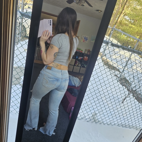 American Eagle Artist Flare Jeans - Picture 2 of 7